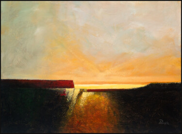 ""Atardecer en Paz"" başlıklı Tablo Ana Maria Cortes tarafından, Orijinal sanat, Akrilik