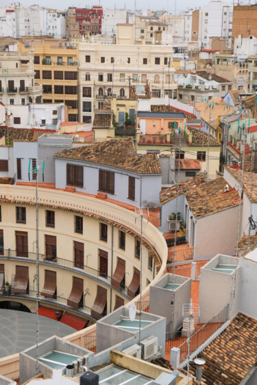 Photographie intitulée "City in Circles" par Gilliard Bressan, Œuvre d'art originale, Photographie numérique