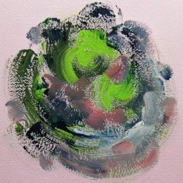 Pittura intitolato "Abstract 12" da Angelika Tsivinskaya, Opera d'arte originale, Gouache
