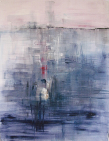 Peinture intitulée "Reflets" par Christine Orihuela, Œuvre d'art originale, Acrylique Monté sur Panneau de bois