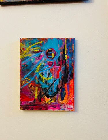 Painting titled "Confiance" by Tsia Tskhovrebashvili, Original Artwork, Acrylic