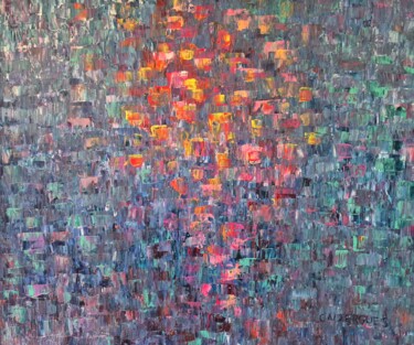 Peinture intitulée "20 septembre 2024" par Geneviève Baud Caizergues, Œuvre d'art originale, Acrylique Monté sur Châssis en…