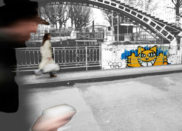 Photography titled "Pulsations Paris 10…" by Jean-Michel Ratron, Original Artwork, Digital Photography