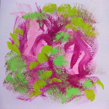 Pittura intitolato "Abstract 14" da Angelika Tsivinskaya, Opera d'arte originale, Gouache