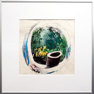 Fotografia intitolato "Windowsill" da Ingrid Blaurock, Opera d'arte originale, Fotografia digitale Montato su Cartone