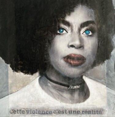 Peinture intitulée "C’est parce que c’e…" par Ananda Eva, Œuvre d'art originale, Acrylique Monté sur artwork_cat.