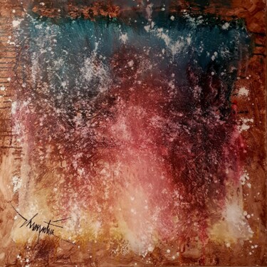 Peinture intitulée "sans...!.." par Chamartin, Œuvre d'art originale, Acrylique Monté sur Châssis en bois