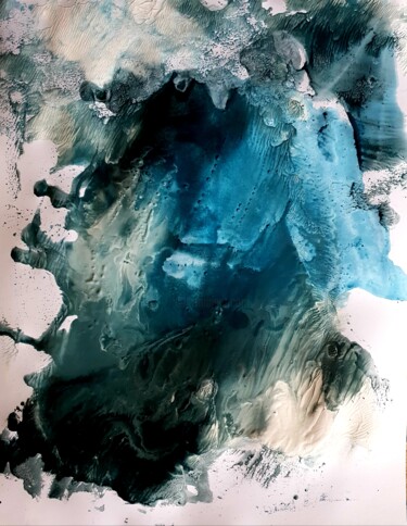 Peinture intitulée "sans.!.!" par Chamartin, Œuvre d'art originale, Acrylique
