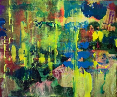 绘画 标题为“异彩荒原 Chromatic Wast…” 由Hongfeng Guo, 原创艺术品, 丙烯