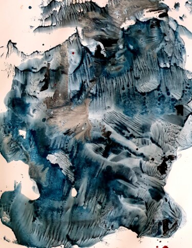 Peinture intitulée "sans Titre..." par Chamartin, Œuvre d'art originale, Acrylique