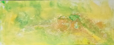 Peinture intitulée "Balade végétale" par Céline Holzinger, Œuvre d'art originale, Acrylique Monté sur Châssis en bois