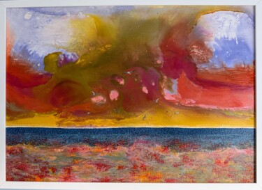 Painting titled "Sconfinare n.7" by Stefano Pallara, Original Artwork, Acrylic