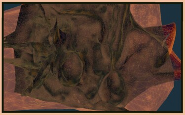 Arte digitale intitolato "Simulation" da Maksim Moiseev, Opera d'arte originale, Pittura digitale