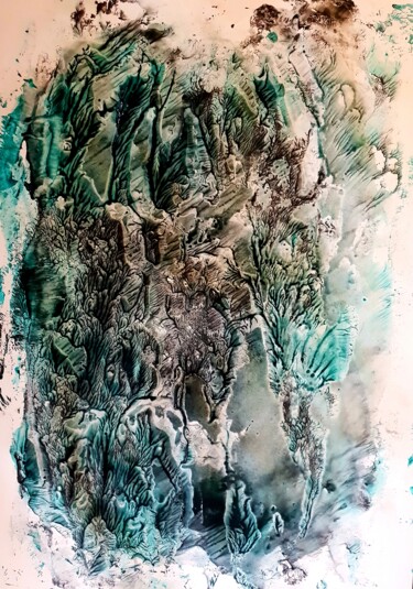 Peinture intitulée "Les 2 font la paire…" par Chamartin, Œuvre d'art originale, Acrylique