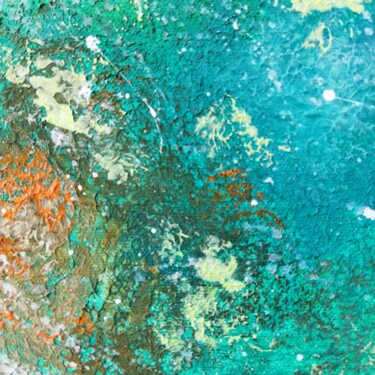 Ζωγραφική με τίτλο "PROFUNDIDADES MARIN…" από Rosa Delgado Asensio, Αυθεντικά έργα τέχνης, Ακρυλικό Τοποθετήθηκε στο Ξύλινο…