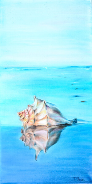 제목이 "Shell on the Shore…"인 미술작품 Tanya Shark로, 원작, 기름