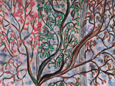제목이 "Emptiness of life2"인 그림 Mildrède Brevet로, 원작, 마커
