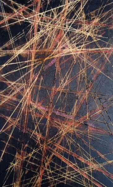 Pittura intitolato "Seza titolo 3/25" da Peppeluciani, Opera d'arte originale, Acrilico