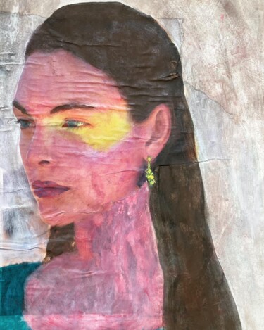 Peinture intitulée "« C’était une jolie…" par Ananda Eva, Œuvre d'art originale, Acrylique