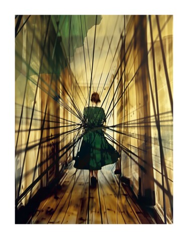 "Bridge of Confusion" başlıklı Dijital Sanat Aethel Voss tarafından, Orijinal sanat, 2D Dijital Çalışma