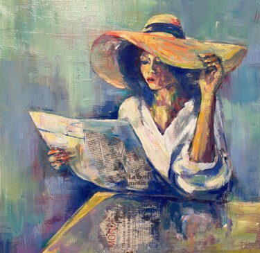 "wahou" başlıklı Tablo Charles Tapiero tarafından, Orijinal sanat, Petrol