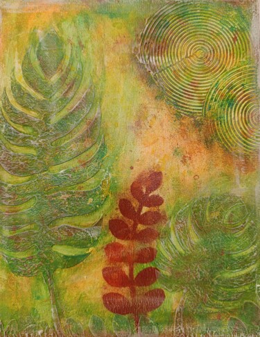 Pintura titulada "Autumn vibes" por Ines, Obra de arte original, Acrílico