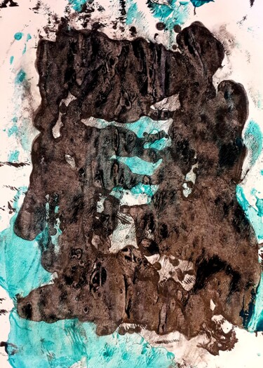 Peinture intitulée "s a n s . . . ." par Chamartin, Œuvre d'art originale, Acrylique