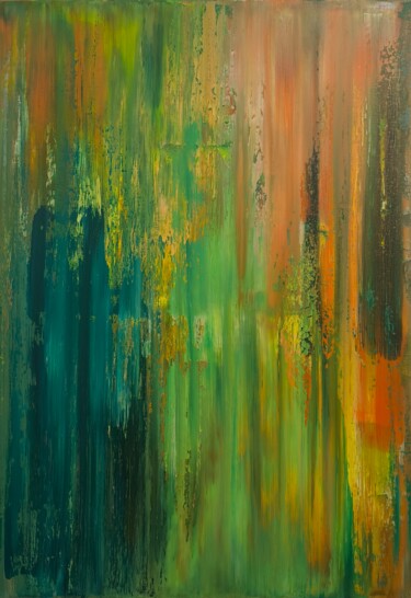 Painting titled "You can do it" by Jennifer Diekmann, Original Artwork, Acrylic