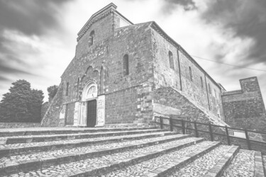 Abbazia di San Giovanni in Venere Fossacesia Fotografia intitolato "Abbazia di San Giov…" da Marina Brun, Opera d'arte originale, Fotografia digitale