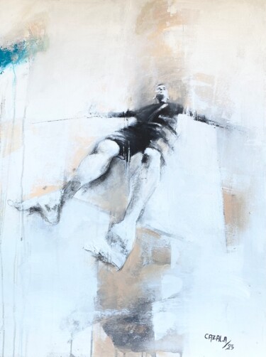 Peinture intitulée "Luminescence" par Alric Cazal, Œuvre d'art originale, Acrylique Monté sur Châssis en bois