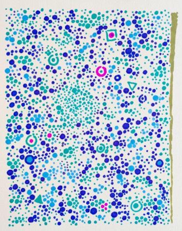 "Sharpointilism - 62" başlıklı Resim Milto Sideris tarafından, Orijinal sanat, Işaretleyici