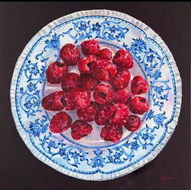 绘画 标题为“Вкус лета” 由Elena Polischuk, 原创艺术品, 油 安装在木质担架架上