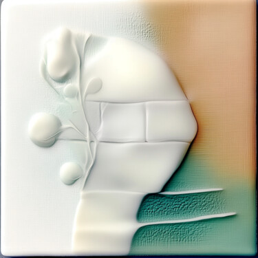 数字艺术 标题为“Fruits and leaves 5” 由Efema, 原创艺术品, 数字打印