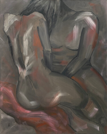 Painting titled "Revelation" by Lesya Serenity, Original Artwork, Oil