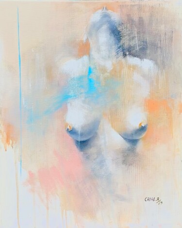 Peinture intitulée "Saveur" par Alric Cazal, Œuvre d'art originale, Acrylique Monté sur Châssis en bois