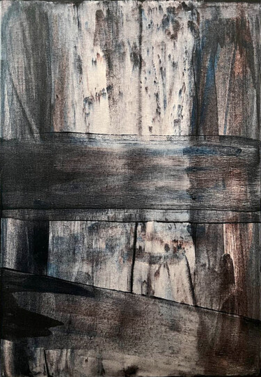 Shadows of Memory. Whispers of Nature Painting titled "Shadows of Memory.…" by Ekaterina Tkachenko, Original Artwork, Acrylic Mounted on Wood Stretcher frame