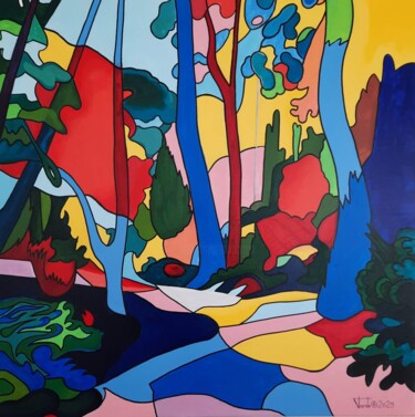 제목이 "Aus  der Serie   "…"인 미술작품 Reinhold Tarde로, 원작, 아크릴
