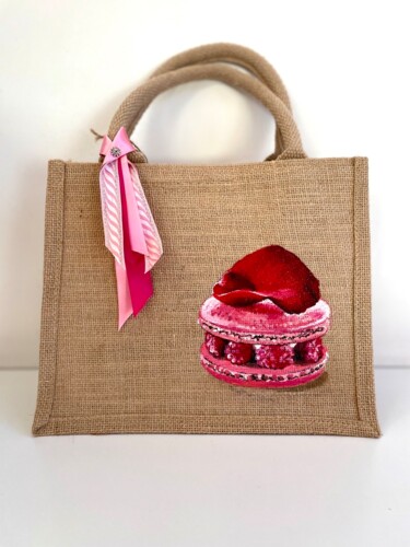 Sac en jute Ispahan, invitation au voyage 设计 标题为“Sac en jute Ispahan…” 由Nora Leynadier, 原创艺术品, 饰品