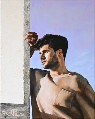 绘画 标题为“Contemplations from…” 由Kevin Pham, 原创艺术品, 油