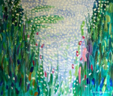 Painting titled "Spring Day 3" by Simonida Djordjevic, Original Artwork, Acrylic