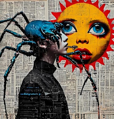 Digital Arts titled "VF3" by Alya Veresk, Original Artwork, Digital Collage