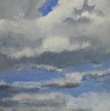 Schilderij getiteld "Clouds" door Nuray Temel, Origineel Kunstwerk, Acryl
