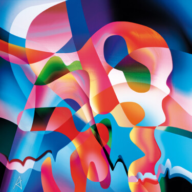 Arts numériques intitulée "2869" par Jean Jacques Apertet, Œuvre d'art originale, Peinture numérique