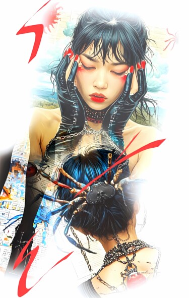 Digital Arts titled "VF15" by Alya Veresk, Original Artwork, Digital Collage