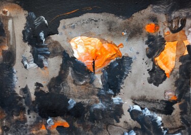 Peinture intitulée "Found the entrance" par Milto Sideris, Œuvre d'art originale, Acrylique