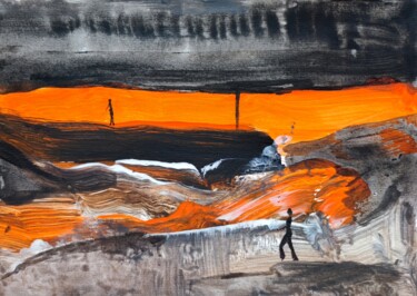 Peinture intitulée "Catch me if you want" par Milto Sideris, Œuvre d'art originale, Acrylique