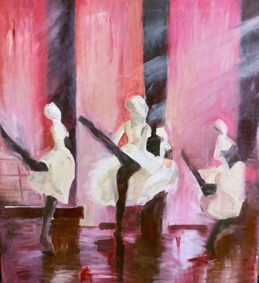 Pintura intitulada "Танец" por Ekaterina Pacera, Obras de arte originais, Óleo