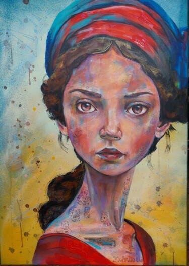 Peinture intitulée "Quelque chose comme…" par Pascal Fairier, Œuvre d'art originale, Acrylique Monté sur Châssis en bois