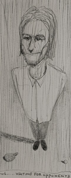 「Sketchy figures - 1…」というタイトルの描画 Milto Siderisによって, オリジナルのアートワーク, ボールペン