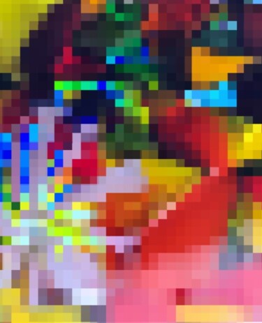 数字艺术 标题为“Les couleurs estiva…” 由Mélanie Cavalec, 原创艺术品, 2D数字工作